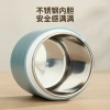 304 stainless steel portable soup cup, student and office worker portable breakfast cup, plastic leak-proof porridge cup, milk cup with spoon Specification image